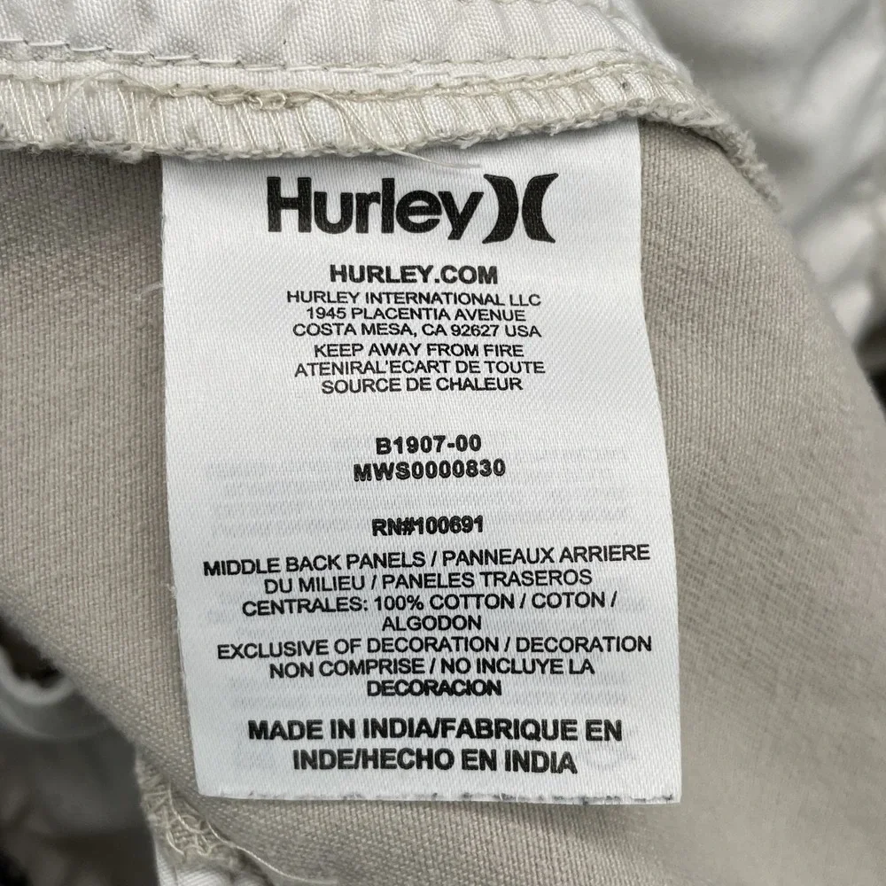 Hurley‎ Cargo Shorts Men's 38 Y2k Gorpcore Outdoors Utility Surfer Surplus 90's
